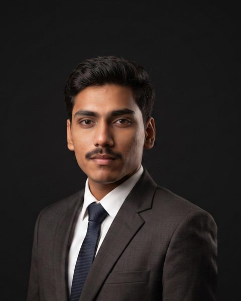 Portrait of Aryan Patel, Export Documentation Specialist